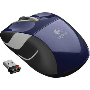 LOGITECH  M525 - Souris - optique - 5 boutons - sans fil - 2.4 GHz - r&eacute;cepteur sans fil USB - bleu