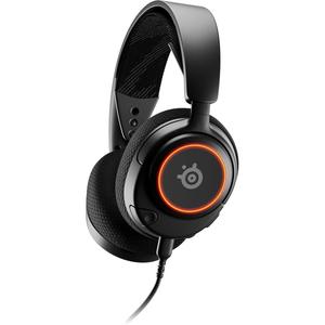 STEELSERIES Casque r&eacute;ducteur de bruit gaming filaire avec micro  Arctis Nova 3 - Noir