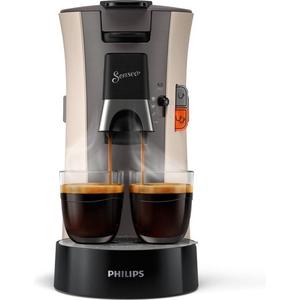 PHILIPS Cafeti&egrave;re &agrave; dosette Compatible Senseo  CSA240/30 L - Noir/Gris