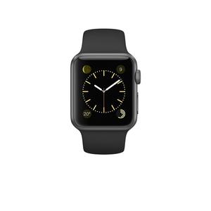 Apple Watch (Series 1) December 2016 38 - Aluminium Space gray - Sport loop Black
