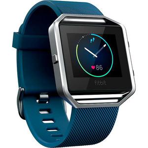 Horloges Cardio GPS Fitbit Blaze - Zilver