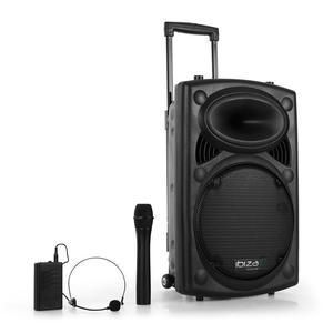 Enceinte Bluetooth Ibiza Port12VHF-BT - Noir