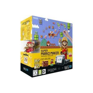 Pack - Nintendo Wii U Premium 32 Go + Jeu inclus Super Mario Maker - Noir