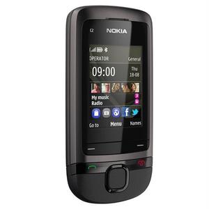 Nokia C2-05 - Musta/Harmaa- Lukitsematon