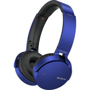 Kopfhörer Bluetooth mit Mikrophon Sony MDR-XB650BT/L - Blau