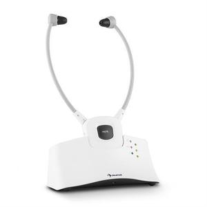 AUNA Casque filaire + sans fil avec micro  Stethophone - Blanc