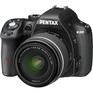 Reflex Pentax K 50 noir + Objectif 18-55 mm F/3.5-5.6 WR