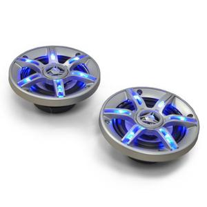 Enceinte Auna CS-LED4 Argent