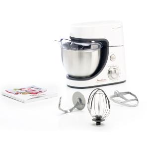 Robot pâtissier Moulinex Masterchef Gourmet - Blanc