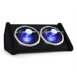 Subwoofer Sono Auto Auna C8-SUB-2X10-43