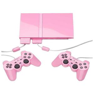 Consola Sony Playstation 2 Slim 1 GB - Rosa + 2 mandos