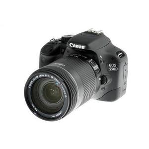 Fotocamera Reflex - Canon EOS 550D - Nero + obiettivo EFS 18-135 mm IS