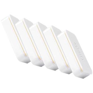 Somfy 2401488 - IntelliTAG, intelligenter Sensor für Home Alarm, Weiß, 5 Stück | Sabotageschutz | Funkreichweite bis zu 200 M (in Freifeld)