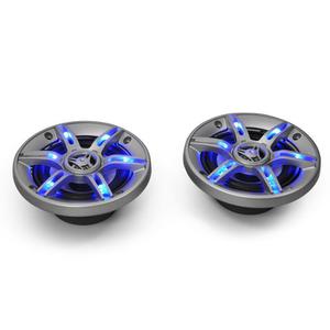 Enceinte Auna CS-LED65 Argent