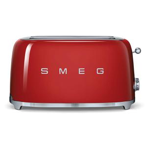 TSF02 4-Scheiben Toaster - rot lackiert BxHxT 41x208x215cm 6 Röstgradstufen 1500W