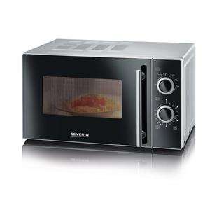 SEVERIN  Micro-ondes 20 L Noir & Argent - 7862