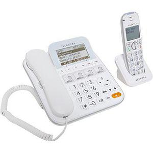 Lankapuhelin Alcatel XL650 Combo Voice - Valkoinen