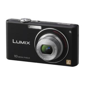 Panasonic Lumix DMC-FX37 -kompaktikamera - Musta + Leica DC Vario-Elmarit 25-125 mm f/2.8-5.9 ASPH. MEGA O.I.S -objektiivi
