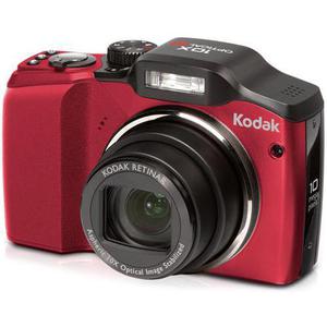 Kompaktkamera Kodak EasyShare Z915 Rot + Objektiv Retinar Aspheric 10x Optical Image Stabilized 35-350 mm f3.5-4.8