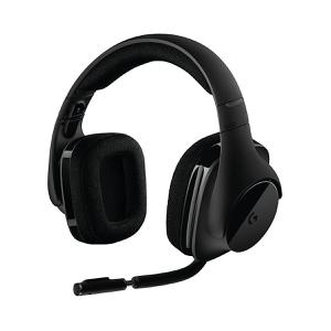Kopfhörer Gaming Bluetooth mit Mikrophon Logitech G533 Wireless Gami - Schwarz