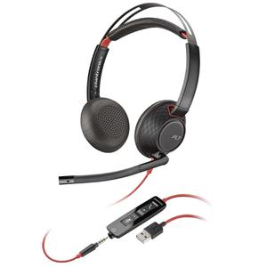 Casque Gaming avec Micro Plantronics Blackwire C5220 - Noir