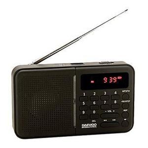 Radio Numérique Daewoo DRP-122B - Noir