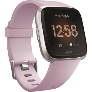FITBIT Montre connect&eacute;e  Versa Lite Argent et Lilas 