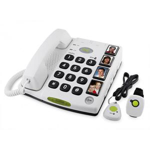 DORO  Care SecurePlus - T&eacute;l&eacute;phone filaire - blanc