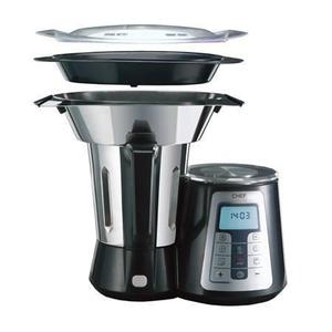 Multifunktions-Küchenmaschine TERMOCHEF lacor 69161 Schwarz
