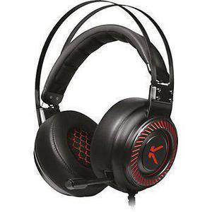Casque Gaming avec Micro Skillkorp H21 - Noir/Rouge