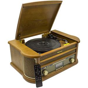 Chaine HiFi Vintage avec Platine Disque bluetooth Roadstar Vintage Line HIF-1993BT