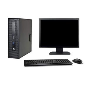 Hp EliteDesk 800 G1 SFF 22" Core i7 3,4 GHz - HDD 2 To - 8 Go AZERTY