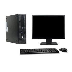 Hp EliteDesk 800 G1 SFF 19" Core i7 3,6 GHz - SSD 480 Go - 32 Go AZERTY