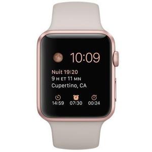 Apple Watch (Series 1) 42 mm - Aluminium Or rose - Pierre