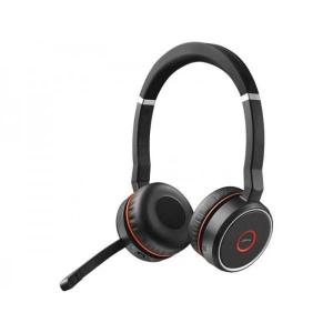 Kopfhörer Rauschunterdrückung Bluetooth mit Mikrophon Jabra Evolve 75 - Schwarz