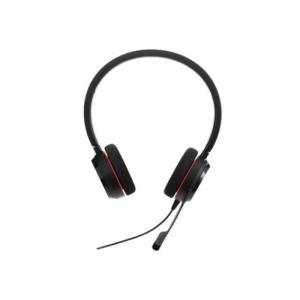 Casque Réducteur De Bruit Avec Micro Jabra Evolve 20 Uc Duo Usb Nc - Noir
