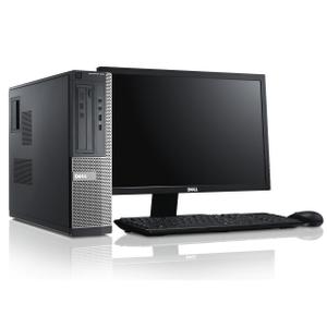 Dell Optiplex 790 DT 19" Pentium 2,7 GHz - HDD 2 TB - 4GB AZERTY