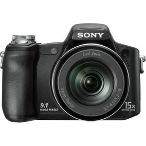 Kompaktikamera Sony Cyber-Shot DSC-H50 Musta + Objektiivi Sony Vario-Tessar Lens 31-465 mm f/2.7-4.5