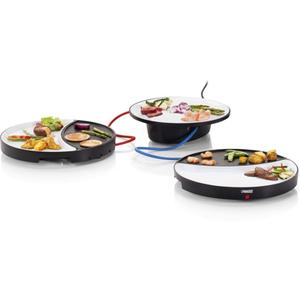 Princess 103082 Raclette Grill 2 Person(en) 500 W Schwarz, Weiß