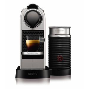 KRUPS Expresso &agrave; capsules Compatible Nespresso  CitiZ&Milk XN760B 1,0000L - Gris/Noir