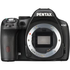 Yksisilmäinen Peiliheijastuskamera Pentax K-50 Musta - Vain Keholle