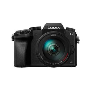 Hybrid-Kamera Panasonic Lumix DMC-G7 - Schwarz + Objektiv Panasonic Lumix G Vario 14-140mm F3.5-5.6 Asph Power O.i.s