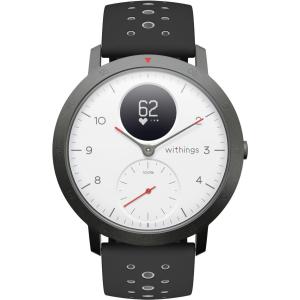 Montre Cardio GPS Withings Steel HR Sport - Blanc/Noir