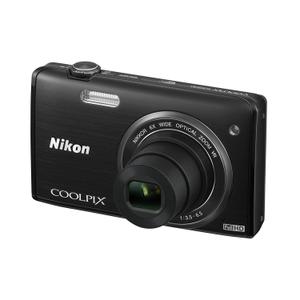 Compact - Nikon Coolpix S5200 Noir Nikon Nikkor Wide Optical Zoom VR 26–156 mm f/3.5-6.5