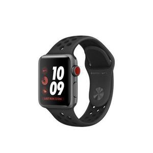 Apple Watch (Series 3) October 2017 38 - Aluminium Space Gray - Sport Nike Black