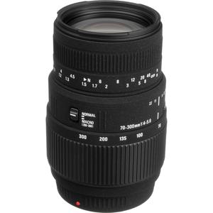 Objectif Sigma F(FX)/EF 70-300mm f/4-5.6 DG Macro pour Nikon/Canon