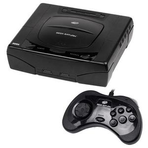 Konsoli Sega Saturn +1 Ohjain - Musta
