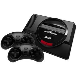 Console Sega Mega Drive Flashback 6GB + 2 Controllers + 85 Ingebouwd Spellen - Zwart