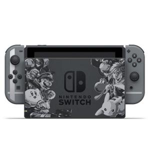 Console - Nintendo Switch 32 Go + Manettes - Edition Limitée Collector Super Smash Bros Ultimate