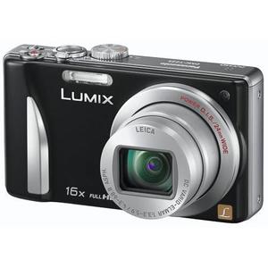 Kompaktkamera Panasonic Lumix DMC-TZ25 Schwarz + Objektiv Leica D Vario-Elmar 24-384 mm f/3.3-5.9 ASPH. POWER O.I.S